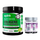 colágeno de limão - 240g + 2 cabelos e unhas - wp