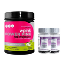 super power pink de maçã verde 300g + 2 cabelos e unhas - wp