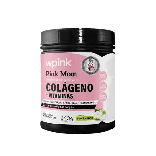 colágeno pink mom maçã verde - 240g - wp