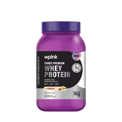three premium whey protein baunilha 3W - (1kg) - wp