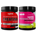 creatina maçã verde 240g - super power pink de maçã verde - pré-treino – 300g