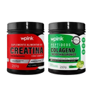 creatina de limão - 240g + colágeno de limão - 240g - wp
