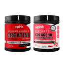 creatina de lichia - 240g + colágeno de lichia - 240g - wp